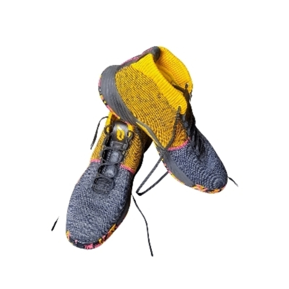 "RARE" Adidas Damian Lillard 5 Asian Tour Men's Size US 19 EUC - Picture 2 of 16